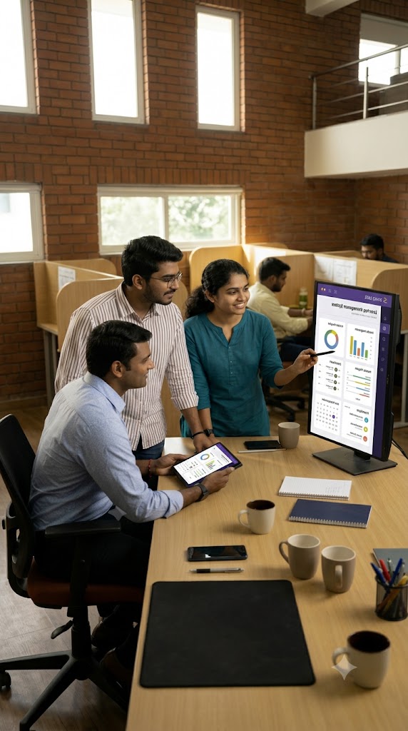 Learning Management System illustration