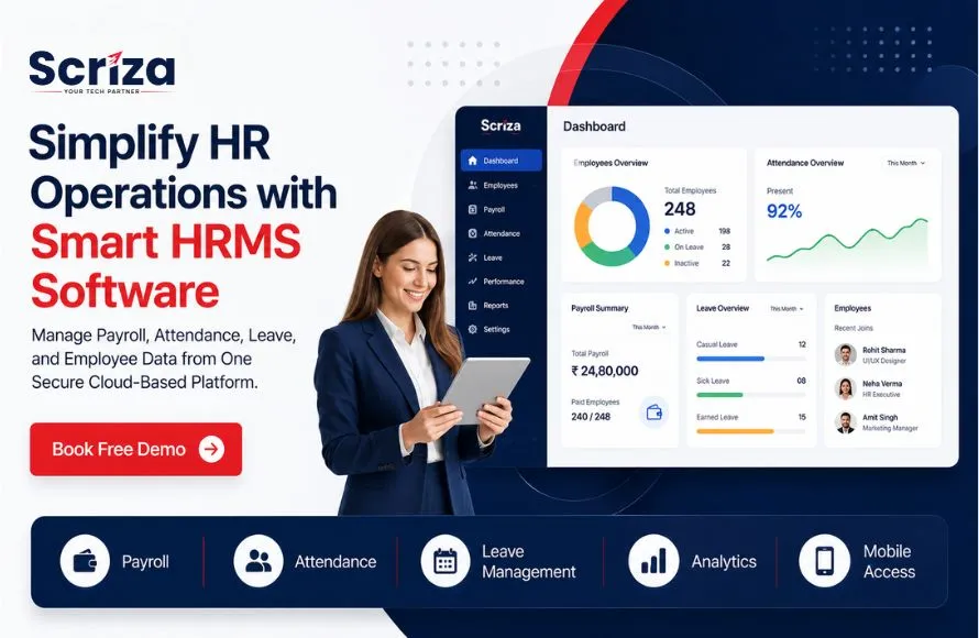 HRMS Software in Delhi NCR: Simplify Workforce Management with Scriza Pvt. Ltd.