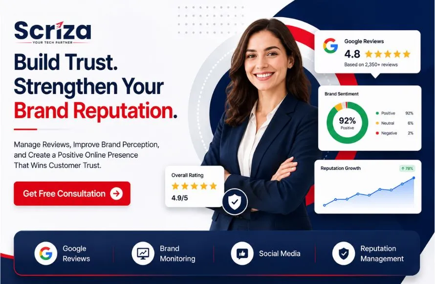 Online Reputation Management Services in Delhi NCR: Build Trust and Strengthen Your Brand with Scriza Pvt. Ltd.