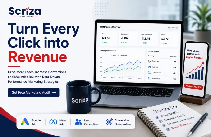 Performance Marketing Services in Delhi NCR: Maximize ROI with Scriza Pvt. Ltd.