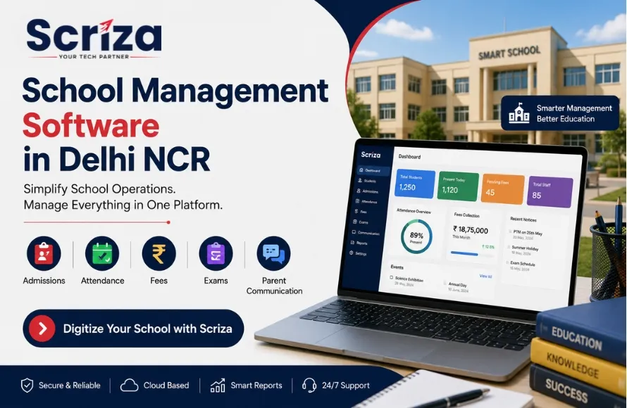 School Management Software: The Smart Digital Solution for Schools in Delhi NCR.