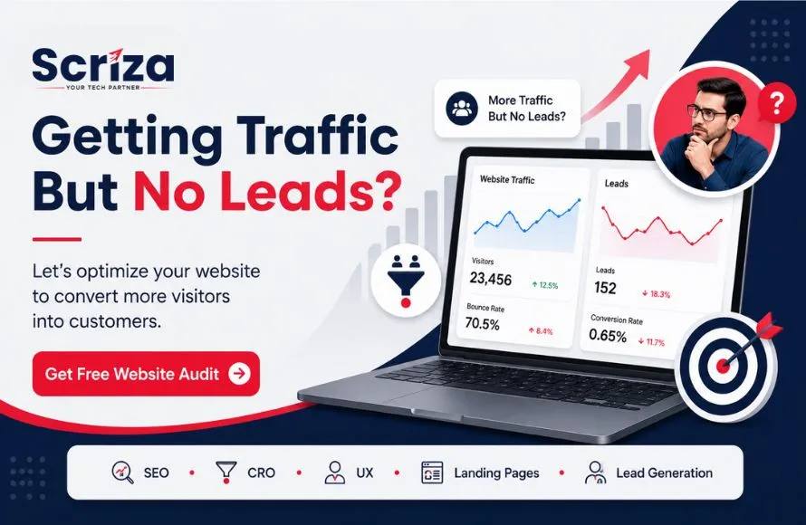 Why Your Website Is Not Getting Leads: Common Reasons & Solutions for Delhi NCR Businesses