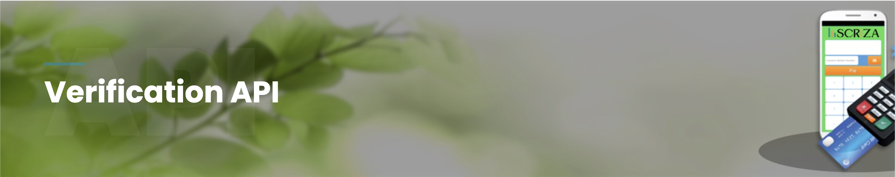 Verification API Solutions